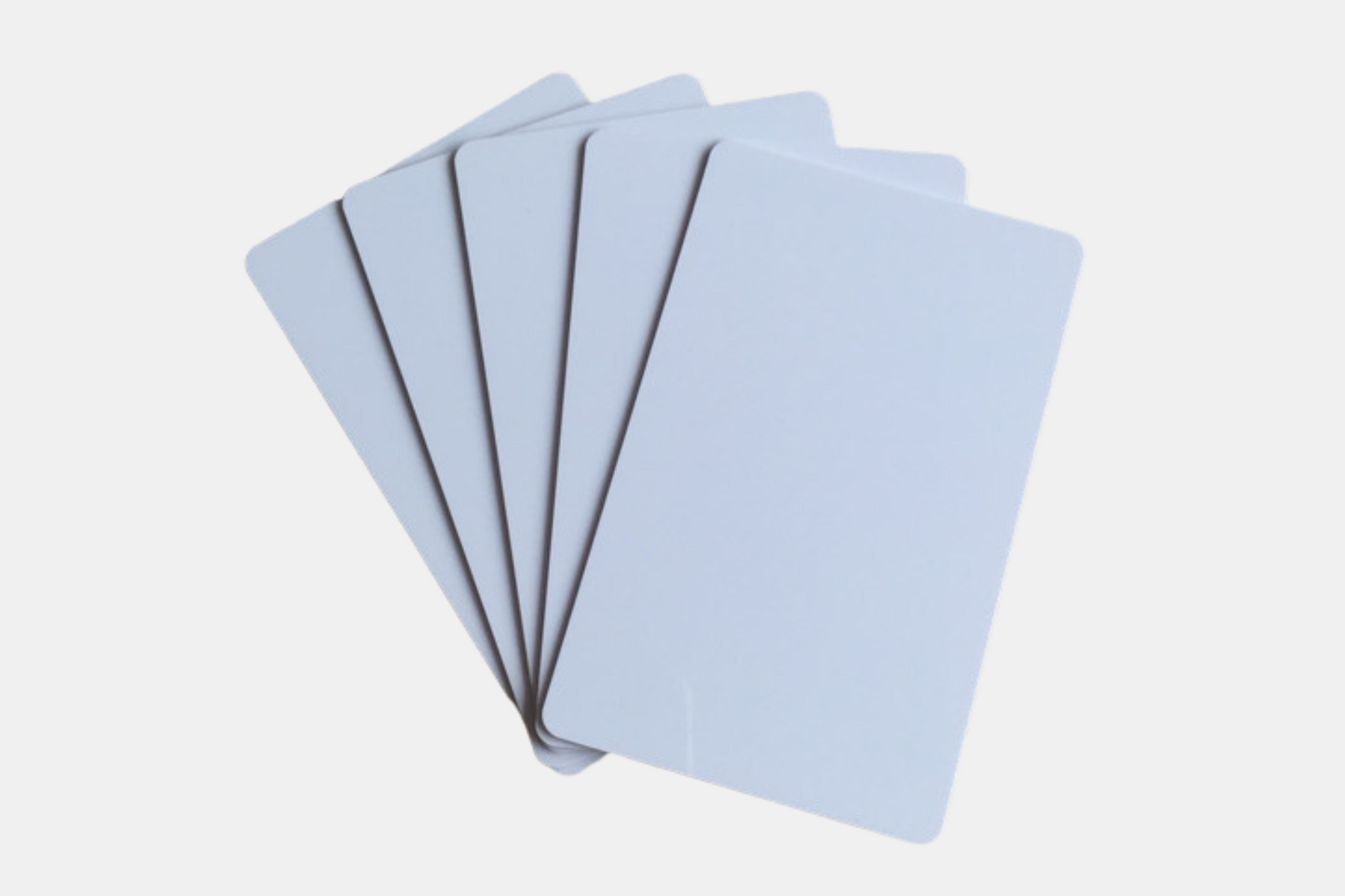 How are plastic cards made