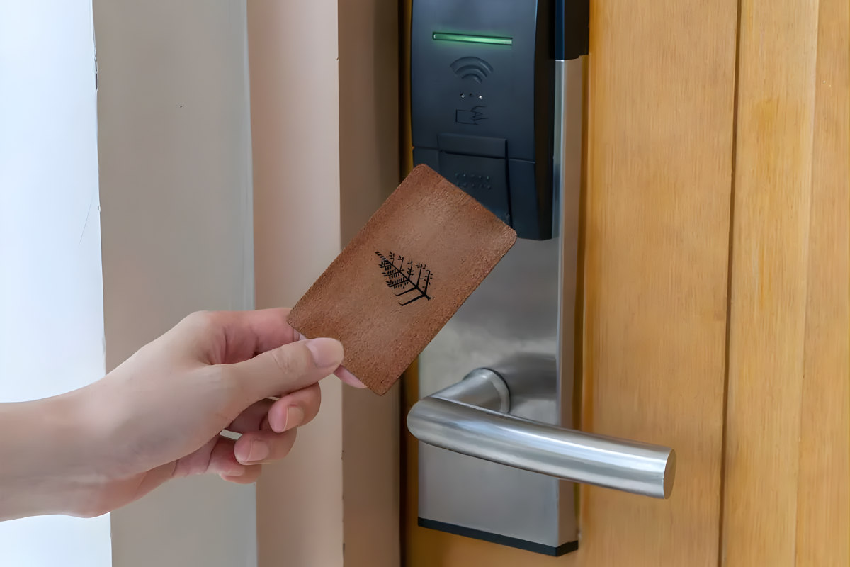 Wooden Hotel Key cards