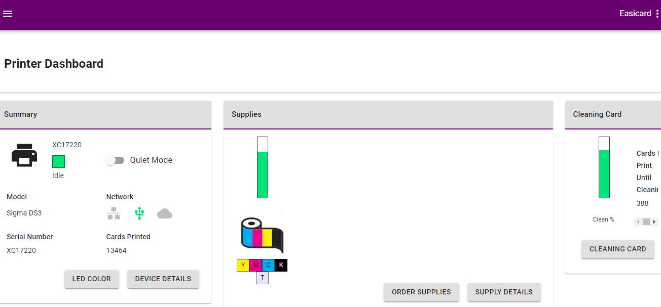 Printer Dashboard