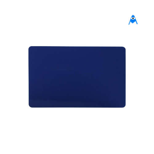 Blue PVC card