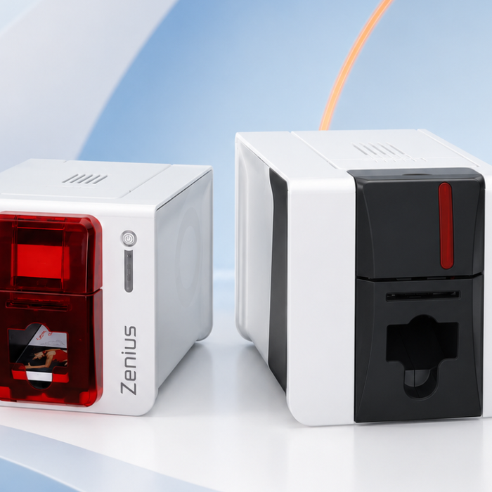 Zenius 1 vs Zenius 2 card printer