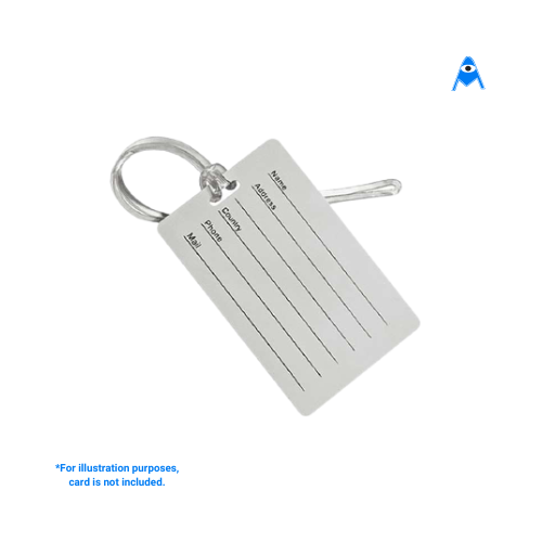 luggage loop with pvc card