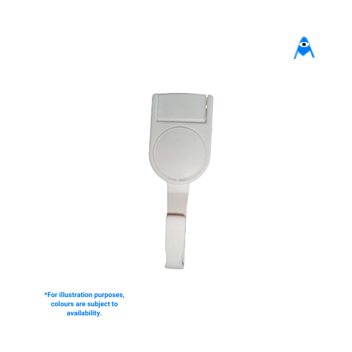 Lanyard clips white