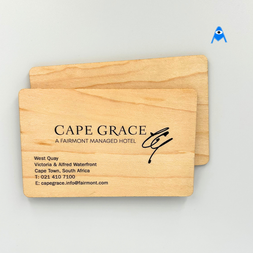 Cape Grace Wooden Hotel Key Card 