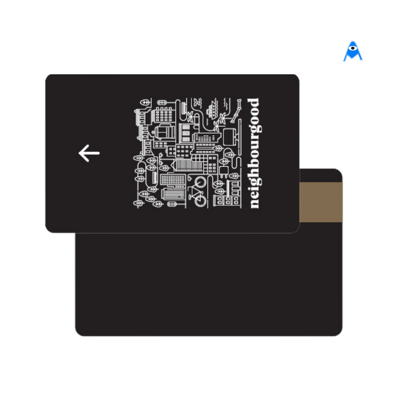 Matte finished hotel key cards