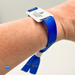 Custom Printed Wristbands with RFID smart card on wrist