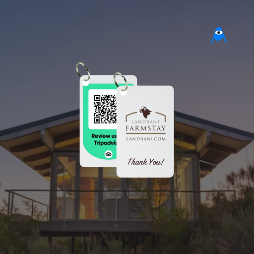 Farmstay plastic key card