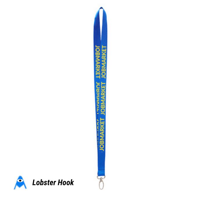 Long lobster hook woven lanyard