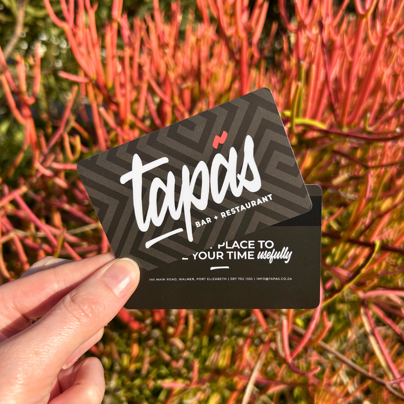 Loyalty Cards for Tapas Restaurant