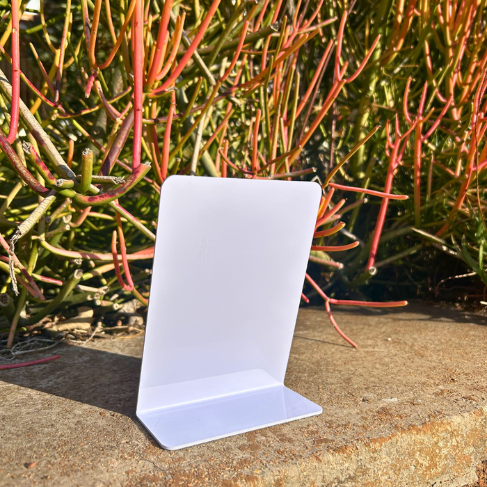 NFC & QR Review Stand behind