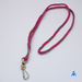 Pink and Grey Cord Lanyard accessory