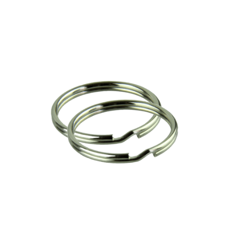 2 Diffrent Key Rings Split Key Ring | 25mm easily attachable to keys & key fobs – Card ...