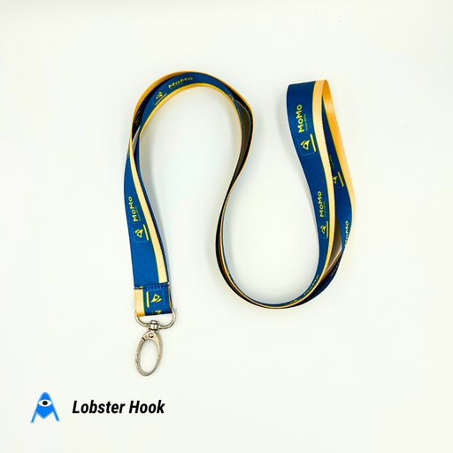 Silky Lobster Hook Lanyard single sided