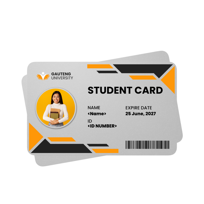 Free Student Card Template – Card Monster Sa
