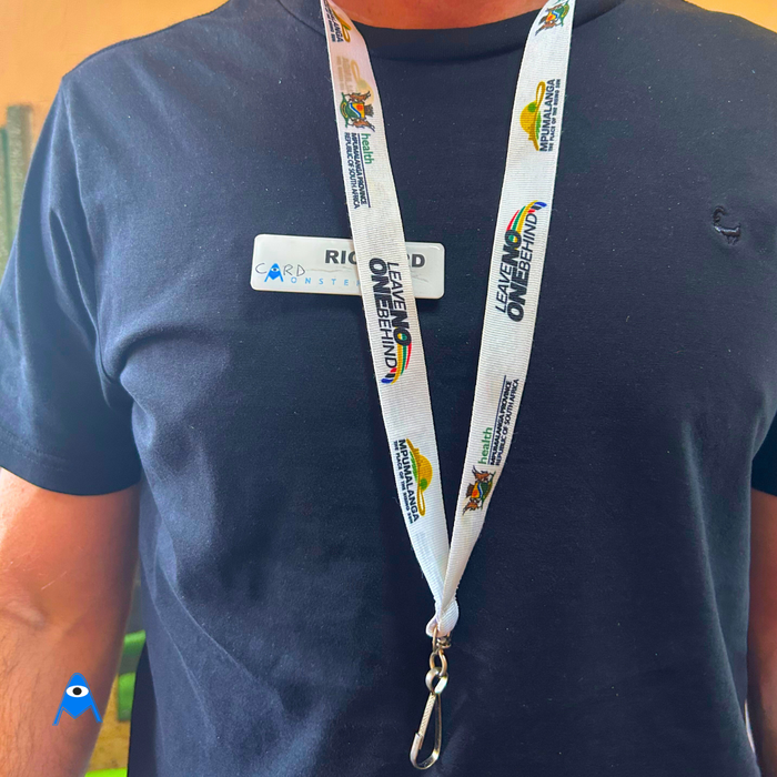 Swivel Clip Lanyard around neck