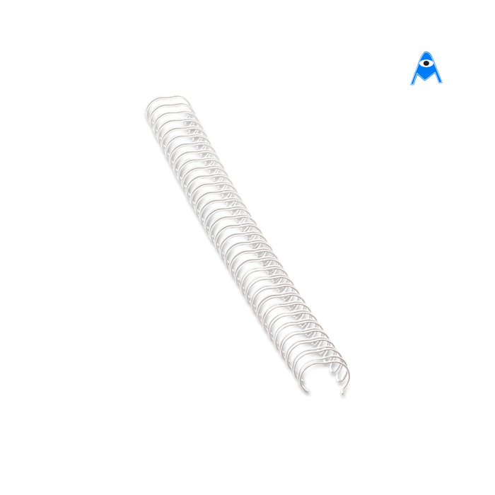 White Ringwire | 22mm | 2:1 pitch