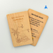 Wooden Key Card printed on